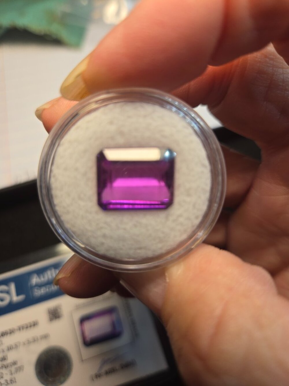 RARE 9.00 ct Natural Taaffeite gemstone Sri Lanka